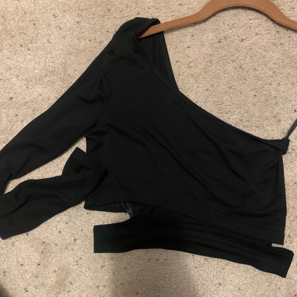 Cute one shoulder top